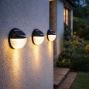 Rabalux 77203 LED solar Außenwandleuchte Lermos | 0,1W integrierte LED-Quelle | 3lm | 3000K | schwarz