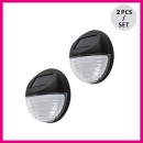 Rabalux 77203 LED solar Außenwandleuchte Lermos | 0,1W integrierte LED-Quelle | 3lm | 3000K | schwarz