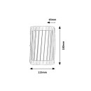 Rabalux 77206 LED Außenwandleuchte Tamarite | 6W integrierte LED-Quelle | 390lm | 4000K | anthrazit