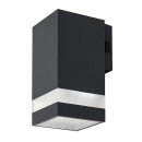 Rabalux 77209 LED Außenwandleuchte Urfa Line | 9W integrierte LED-Quelle | 810lm | 3000/4000/6000K | anthrazit