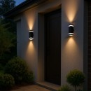 Rabalux 77210 LED Außenwandleuchte Urfa Line | 16W integrierte LED-Quelle | 1500lm | 3000/4000/6000K | anthrazit