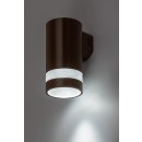 Rabalux 77211 LED Außenwandleuchte Urfa Line | 9W integrierte LED-Quelle | 800lm | 3000/4000/6000K | braun