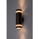 Rabalux 77212 LED Außenwandleuchte Urfa Line | 16W integrierte LED-Quelle | 1400lm | 3000/4000/6000K | braun