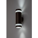 Rabalux 77212 LED Außenwandleuchte Urfa Line | 16W integrierte LED-Quelle | 1400lm | 3000/4000/6000K | braun