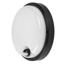 Rabalux 77213 LED Außenwandleuchte Lonato | 18W integrierte LED-Quelle | 1730lm | 4000K | Bewegungssensor | schwarz