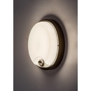 Rabalux 77213 LED Außenwandleuchte Lonato | 18W integrierte LED-Quelle | 1730lm | 4000K | Bewegungssensor | schwarz