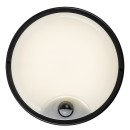 Rabalux 77213 LED Außenwandleuchte Lonato | 18W integrierte LED-Quelle | 1730lm | 4000K | Bewegungssensor | schwarz
