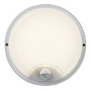 Rabalux 77214 LED Außenwandleuchte Lonato | 18W integrierte LED-Quelle | 1730lm | 4000K | Bewegungssensor | weiß