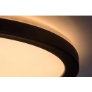 Rabalux 7774 LED-Außendeckenleuchte Inverness 1x15W | 1190lm | 2700-6500K | IP44 - Fernbedienung, dimmbar, Nachtmodus, WLAN, Timer, schwarz