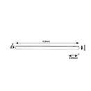 Rabalux 98078003 LED Wandleuchte Greg | 4W integrierte LED-Quelle | 390lm | 4000K