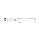 Rabalux 98078031 LED Wandleuchte Rakar  | 3W integrierte LED-Quelle | 180lm | 4000K