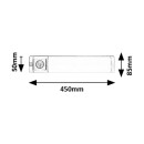 Rabalux 98078038 LED Wandleuchte Soft  | 5W integrierte LED-Quelle | 260lm | 4000K