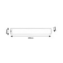 Rabalux 98078054 LED Wandleuchte Soft2  | 8W integrierte LED-Quelle | 450lm | 4000K