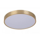 Lucide 79184/24/02 LED Deckenleuchte Malin 1x24w | 1900lm | 2700k - Messing, dimmbar