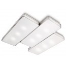 Philips LED Wand- und Deckenleuchte 9x2W -> ersetzt 80W - chrom matt