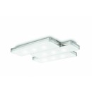 Philips LED Wand- und Deckenleuchte 9x2W -> ersetzt 80W - chrom matt