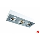 Philips Massive Wandleuchte Spotleuchte Bloq 3x50W G53 - weiß