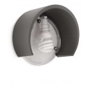 Philips 17252/93/16 Außenwandleuchte 1x20W Parasola | E27 | IP44