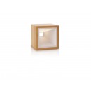 LED Tischlampe Philips InStyle Kubiz 2x2,5W - hellbraun