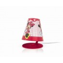 Philips Kinder LED Tischlampe 1x4W MINNIE MAUS - rot