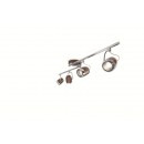 Philips Deckenleuchte BALSA 4x35W GU10 - mattiert braun