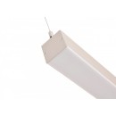 LEDKO 70049 LED Hängeleuchte Deckenleuchte Hockey 1X22W | 4000K - silber