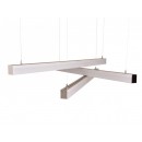 LEDKO 70022 LED Hängeleuchte Deckenleuchte Line 22W | 4000K - weiß