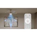 Philips 8721103096005 LED Ventilator mit Licht Olas  | 30W integrierte LED-Quelle | 2650lm | 3000-6500K | Dimmer | Fernbedienung | weiß