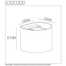 Lucide 09218/04/97 LED Wandleuchte Xio 1x3,5W | G9 | 2700K