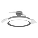 Philips 8721103096043 LED Ventilator mit Licht Bliss  | 35W integrierte LED-Quelle | 4500lm | 2700-6500K | Dimmer | Fernbedienung | schwarz