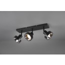 TRIO 800700332 Spotleuchte Deckenleuchte Leon 3x35W | GU10 | IP20 - schwarz