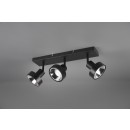 TRIO 800700332 Spotleuchte Deckenleuchte Leon 3x35W | GU10 | IP20 - schwarz