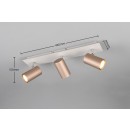 Trio T802400365 Spot-Deckenleuchte MARLEY  GU10