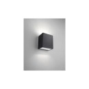 Philips 17209/30/16 LED Außen Wandleuchte Flagstone 1x3w | 300lm | 2700k | IP44 - schwarz