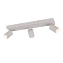 Trio T867700376 Spot-Deckenleuchte SOKA  | 10W GU10 | grau