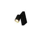 Trio T867770132 Spot-Wandleuchte SOKA | 10W GU10 | mit Schalter | schwarz