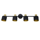 Trio T868800480 Spot-Deckenleuchte EVA  | 10W E14 | schwarz | gold
