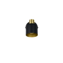 Trio T868870180 Spot-Wandleuchte EVA  | 10W E14 | mit Schalter | schwarz | gold