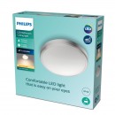 Philips Doris CL257 LED Badezimmerleuchte Deckenleuchte 1x17W | 1500L | 2700K | IP44 - Schutz EyeComfort, Nickel