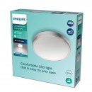 Philips Doris CL257 LED Badezimmerleuchte Deckenleuchte 1x17W | 1700L | 4000K | IP44 - Schutz EyeComfort, Nickel