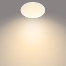Philips 8719514326866 LED Deckenleuchte CAVANAL 1x12w | 1200lm | 2700k | IP44- WHITE