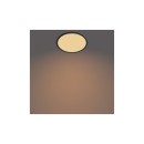 Philips 8719514327207 LED-Deckenleuchte Super Slim 1x15w | 1300lm | 2700k | IP44 - schwarz