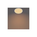 Philips 8719514327269 LED Deckenleuchte Super Slim 1x18w | 1500lm | 2700k | IP44 - weiß
