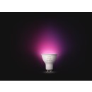 Philips Hue 8719514339880 LED Lampe 1x5w | Gu10 | 350lm | 2000-6500K - Bluetooth, dimmbar, White and color Ambiance, weiß