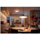 Philips Hue 8719514341197 LED Deckenleuchte Cher + Hue Switch 1x39w | 3000lm | 2200-6500K - dimmbar, Bluetooth, White Ambiance, schwarz