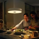 Philips Hue 8719514341296 LED Hängende Deckenleuchte Fair 1x25w | 2900lm | 2200-6500K - Bluetooth, dimmbare, Fernbedienung, White Ambiance, schwarz