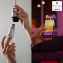 Philips Hue 8719514356719 LED Set 2x4w | E14 | 470lm | 2000-6500k + 16 Millionen Farben - Set von 2 Stück, Kerze, dimmbar, Bluetooth, White and color Ambiance