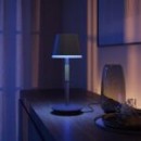 Philips Hue 8719514404595 LED tragbare Touch-Tischleuchte Go 36cm | 1x6,2W | 530lm - Schwarz IP54, Weiß und Farbambiente