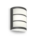 Philips 8719514417618 LED Außen Wandleuchte Python 1x6w | 500lm | 4000k | IP44 - Anthrazit
