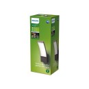 Philips 8719514417670 LED Außen Wandleuchte Splay 1x12w | 1100lm | 2700k | IP44 - Anthrazit